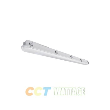 Portor 2FT LED Vaportight Luminaire, CCT Selectable and Wattage Selector PT-VT2-2F-3CP